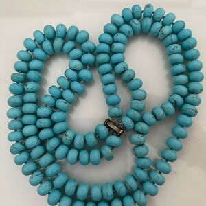 Turquoise Beaded Necklace